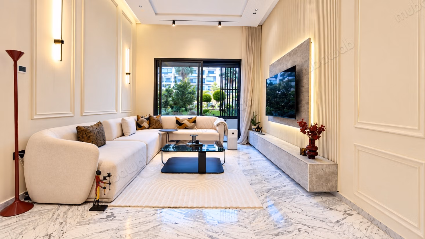 Appartement rez de jardin meublé luxe à Californie