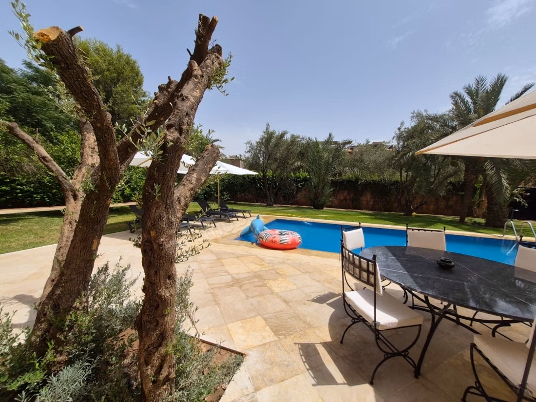 Location villa à golf amelkis. 5 chambres agréables. Meublé