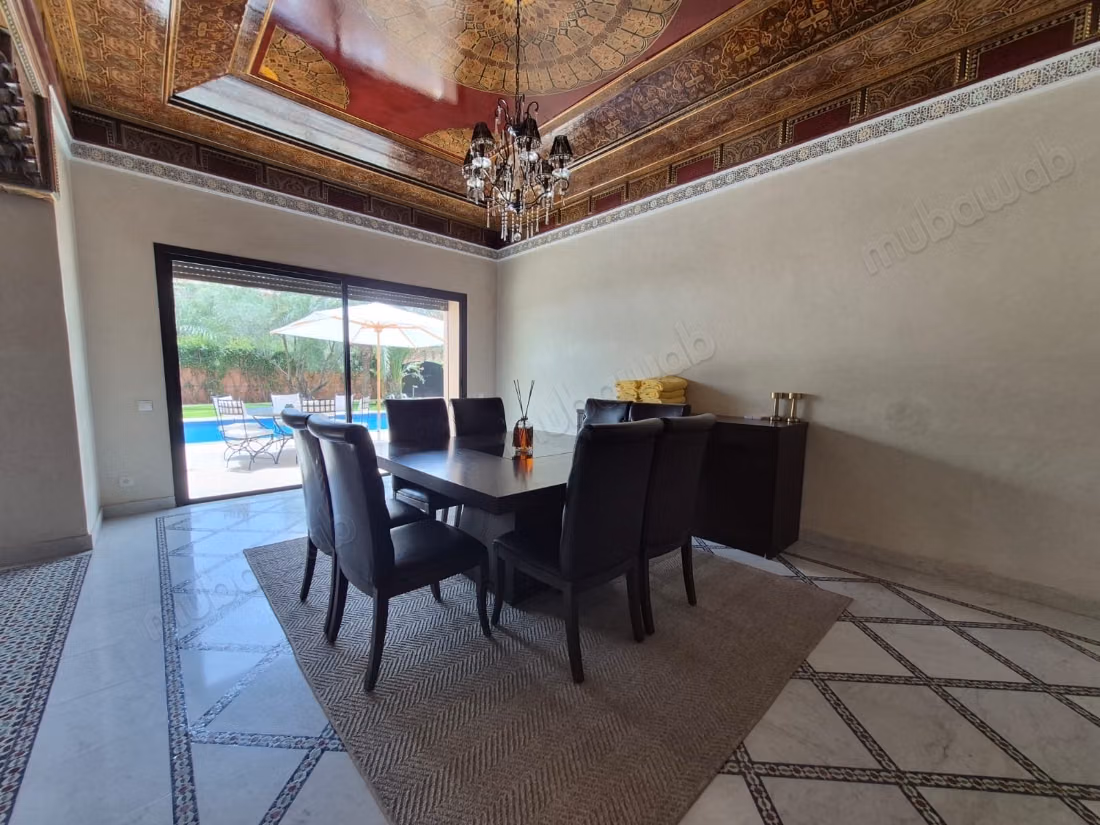 Location villa à golf amelkis. 5 chambres agréables. Meublé
