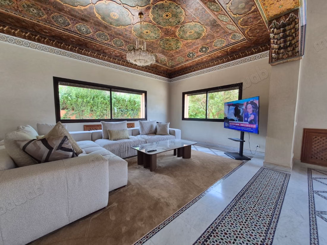 Location villa à golf amelkis. 5 chambres agréables. Meublé