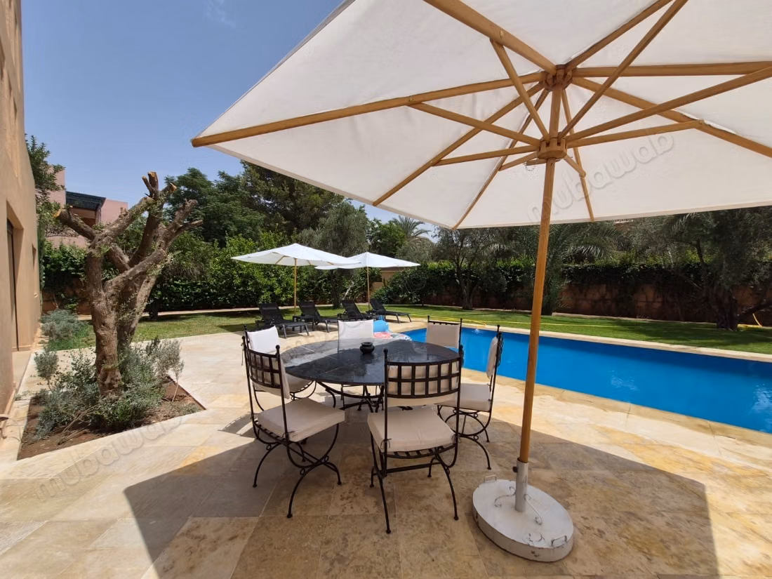 Location villa à golf amelkis. 5 chambres agréables. Meublé