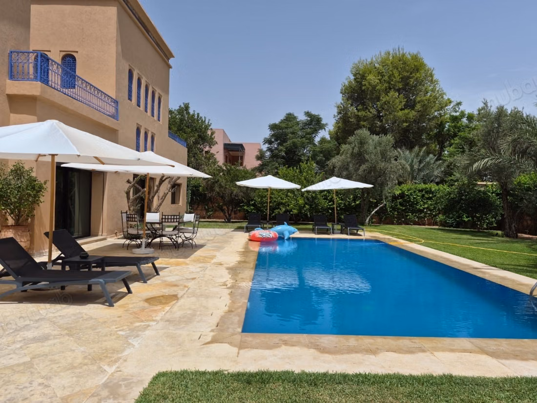 Location villa à golf amelkis. 5 chambres agréables. Meublé