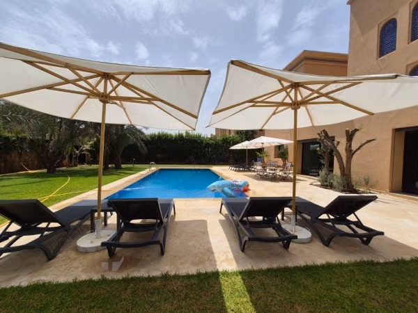 Location villa à golf amelkis. 5 chambres agréables. Meublé