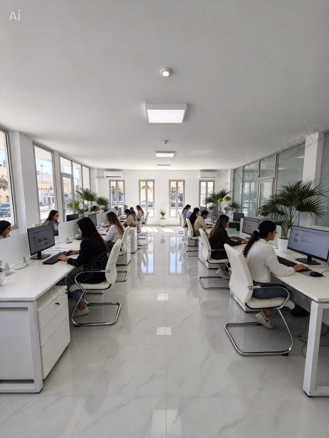 Uffici in affitto Lafayette Tunisi: 5° piano, 240 m²