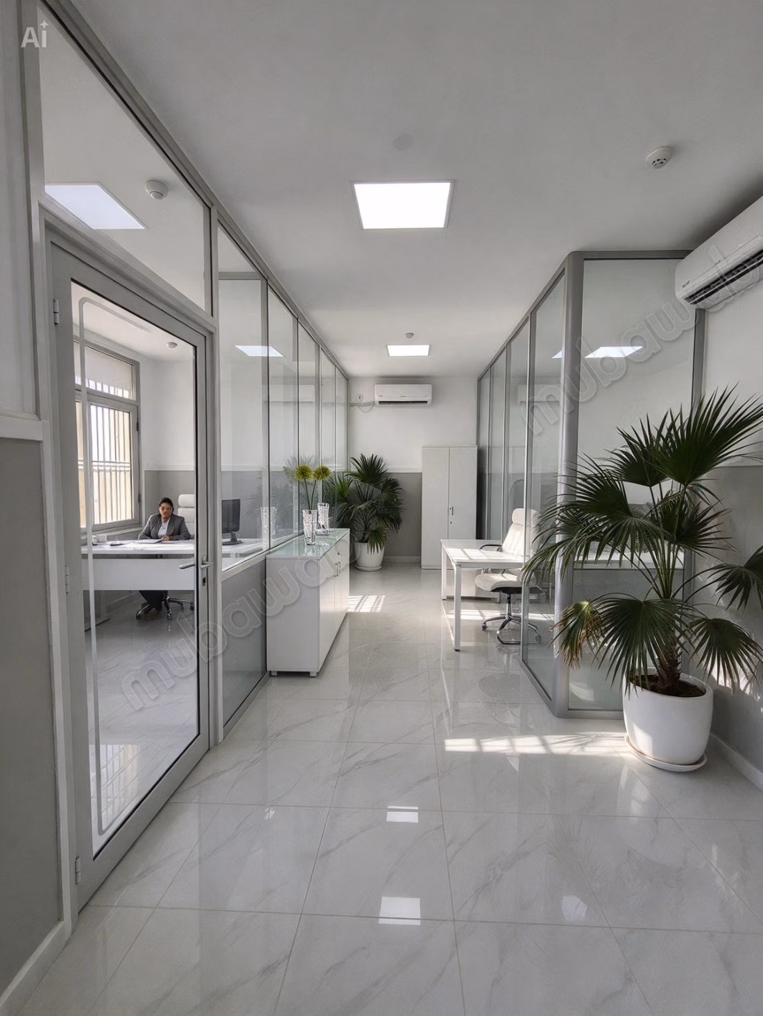 Uffici in affitto Lafayette Tunisi: 5° piano, 240 m²