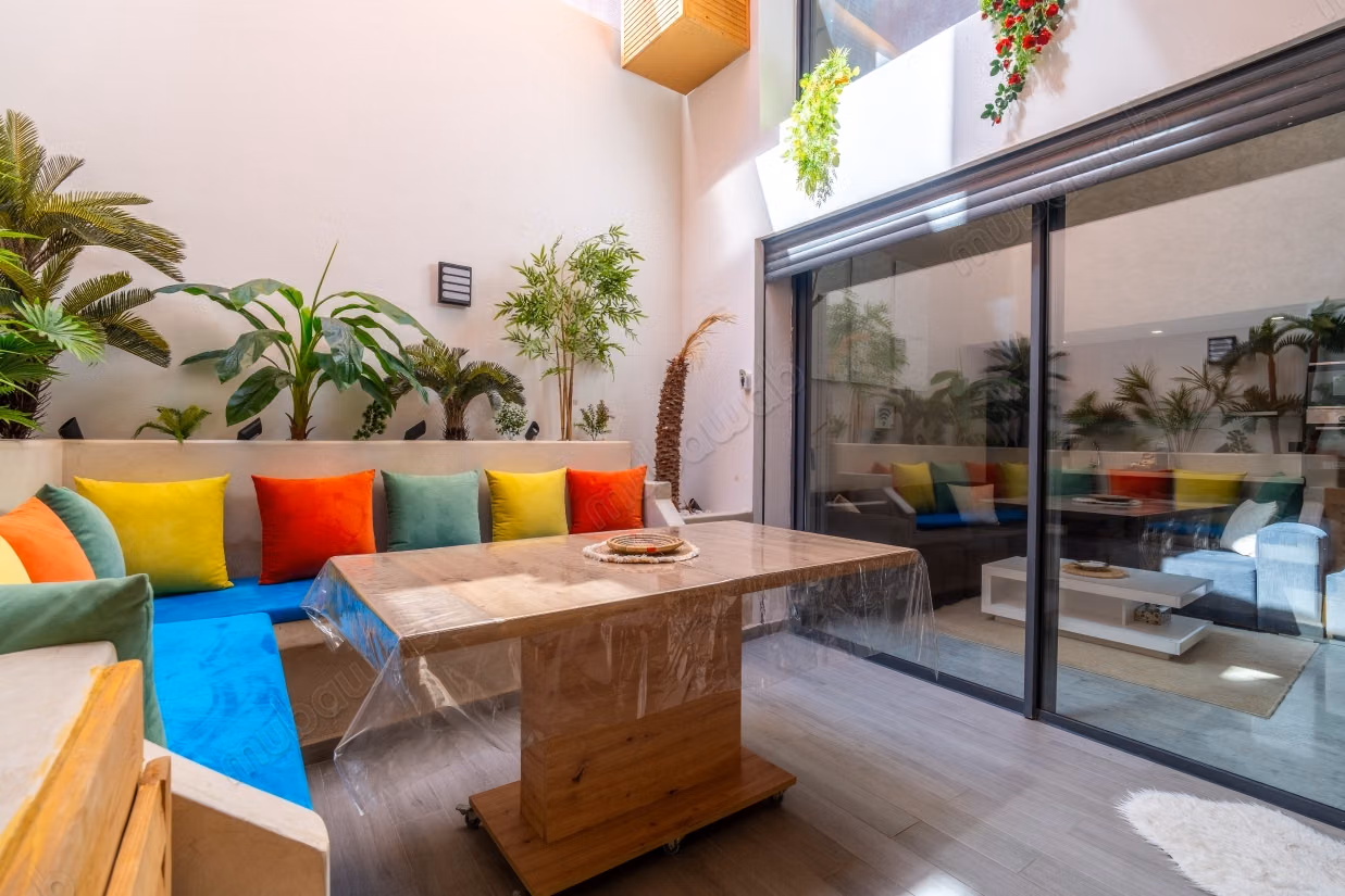 Studio avec mezzanine et terrasse 
Guéliz