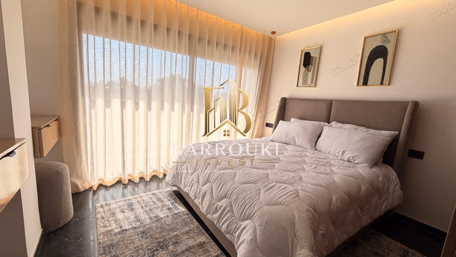 High Standard Furnished Studios for Rent in Dar Bouazza – Anssari, starting from 46 m²