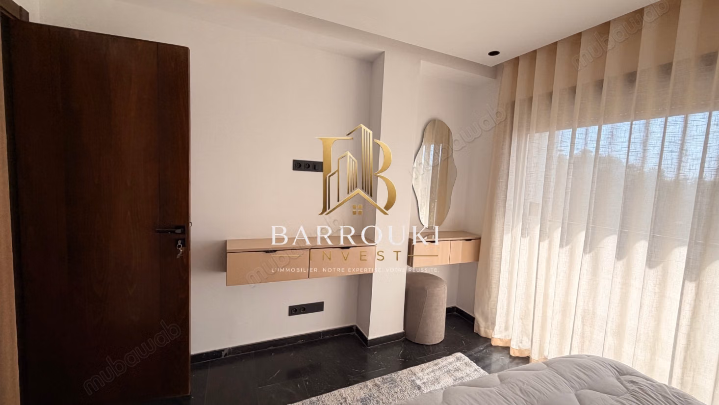 High Standard Furnished Studios for Rent in Dar Bouazza – Anssari, starting from 46 m²