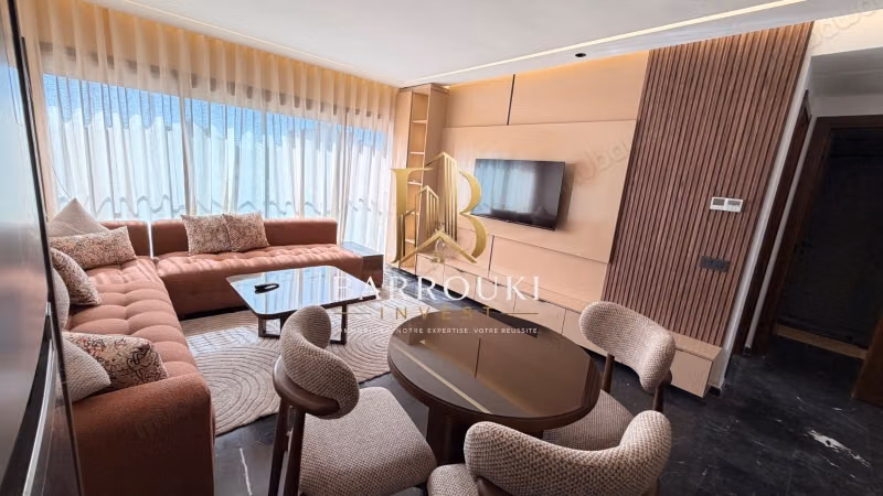 High Standard Furnished Studios for Rent in Dar Bouazza – Anssari, starting from 46 m²