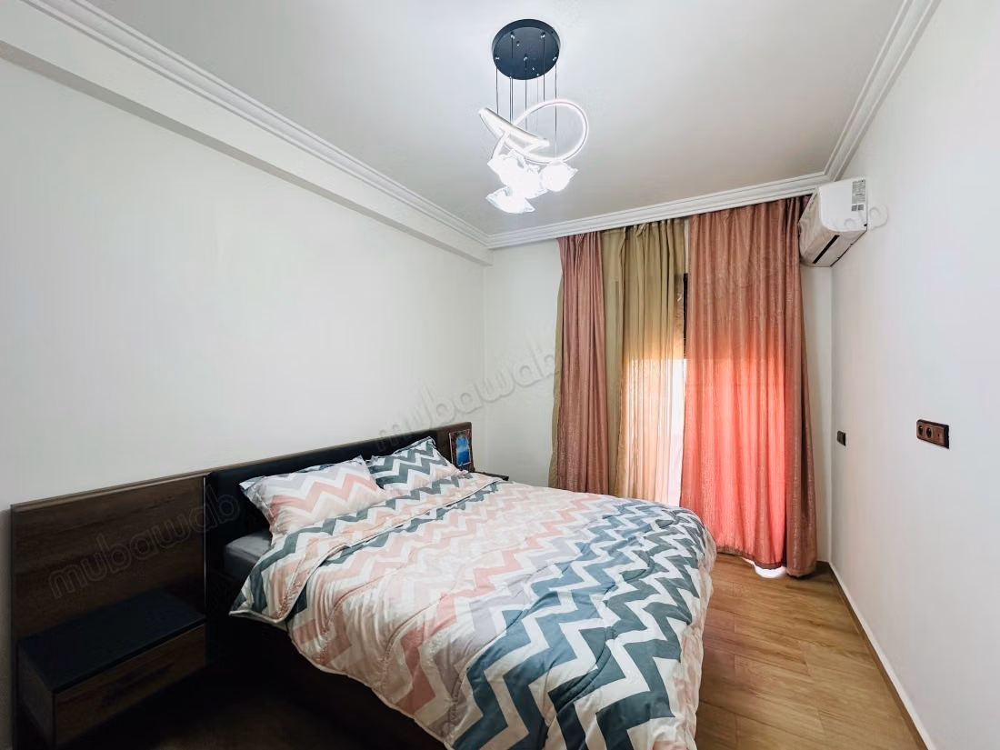Très bel appartement en location à Guéliz. 
Surface de 110 m². 
Bien meublé
