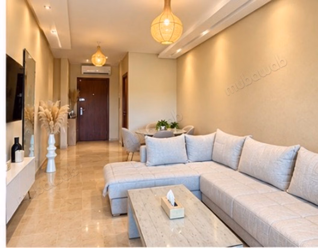 Bel appartement à vendre à Agdal.
Superficie 80 m².
Bien meublé