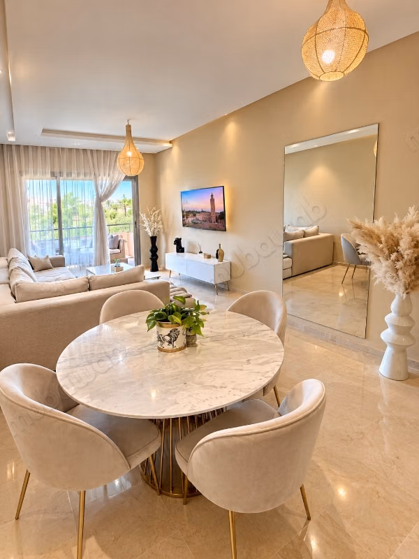 Beautiful apartment for sale in Agdal. Area 80 m². Well furnished
