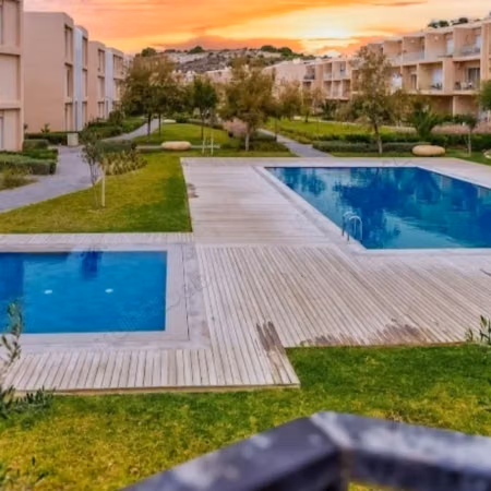 Twee-slaapkamer appartement te koop in Taouirt residentie Taghazout Bay