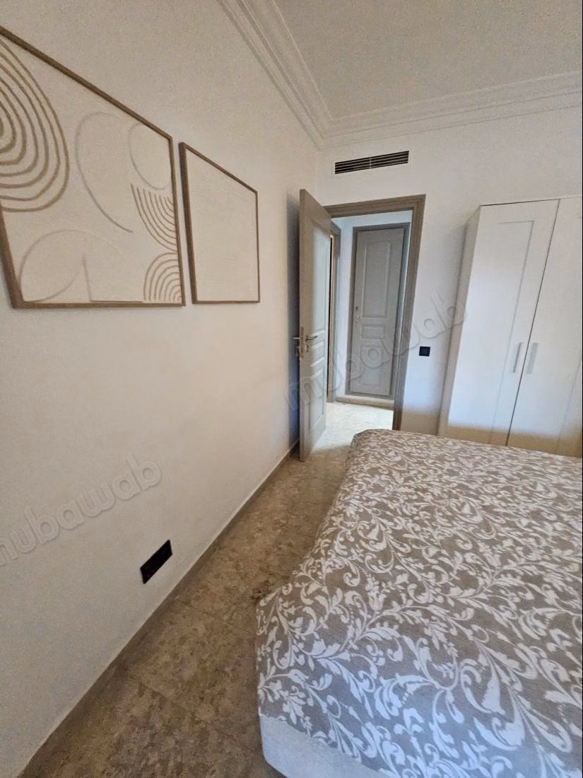 Location d'un appartement à Gauthier. Superficie 57 m². Bien meublé