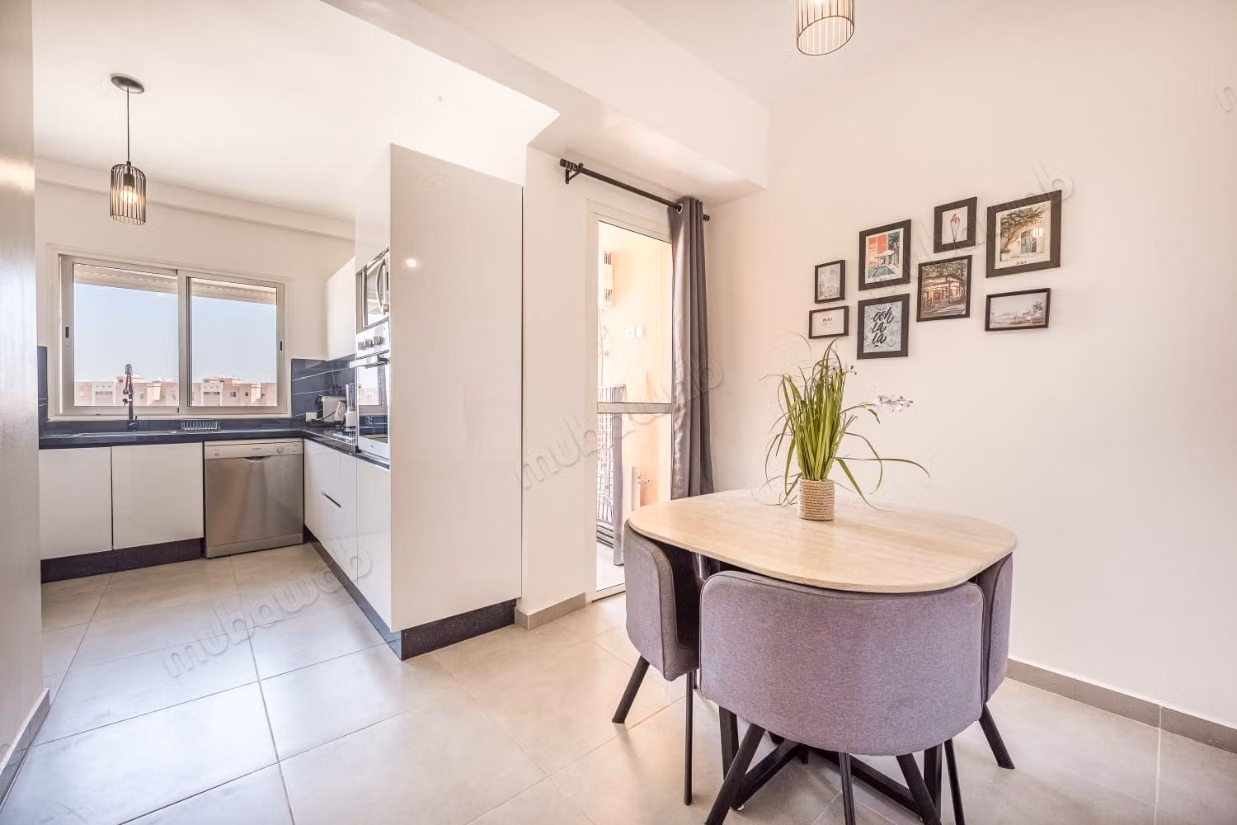 Appartement 2 chambres meublé à louer – M’hamid
