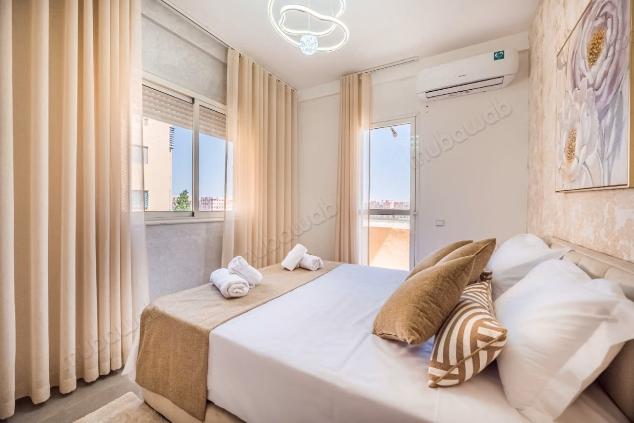 Appartement 2 chambres meublé à louer – M’hamid