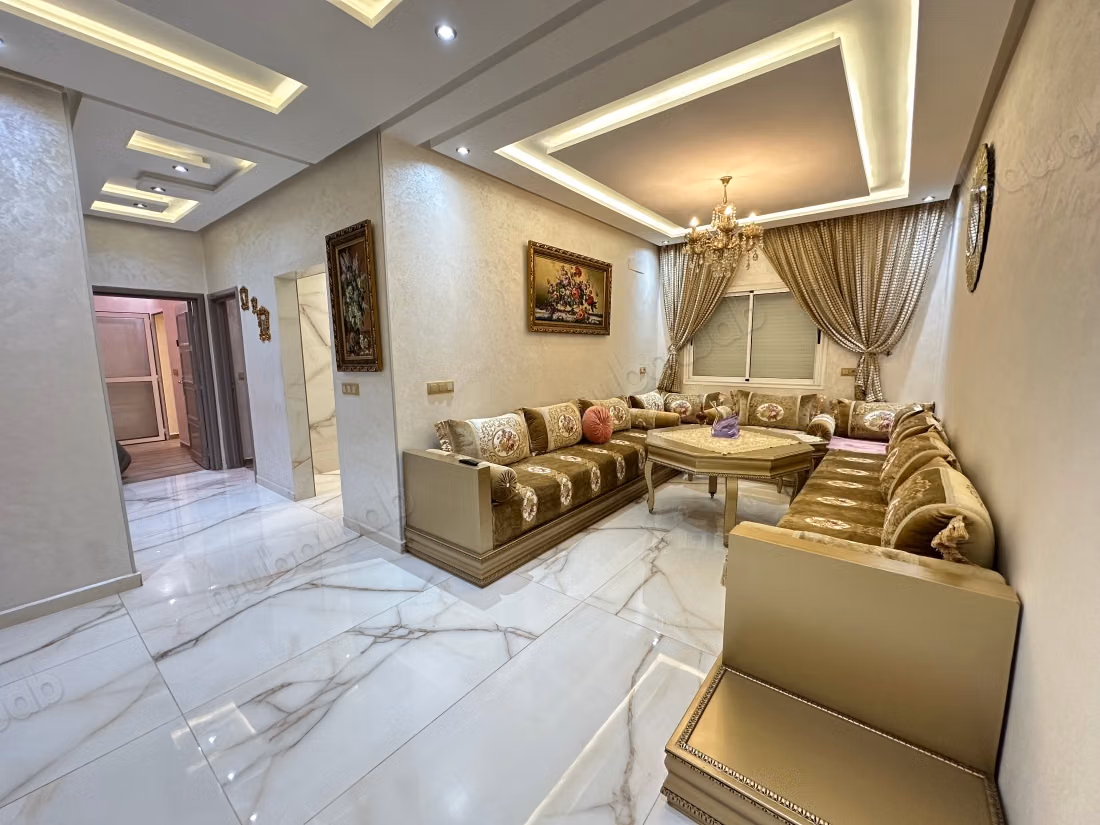 À vendre – bel appartement 2 chambres à agadir, résidence jn...