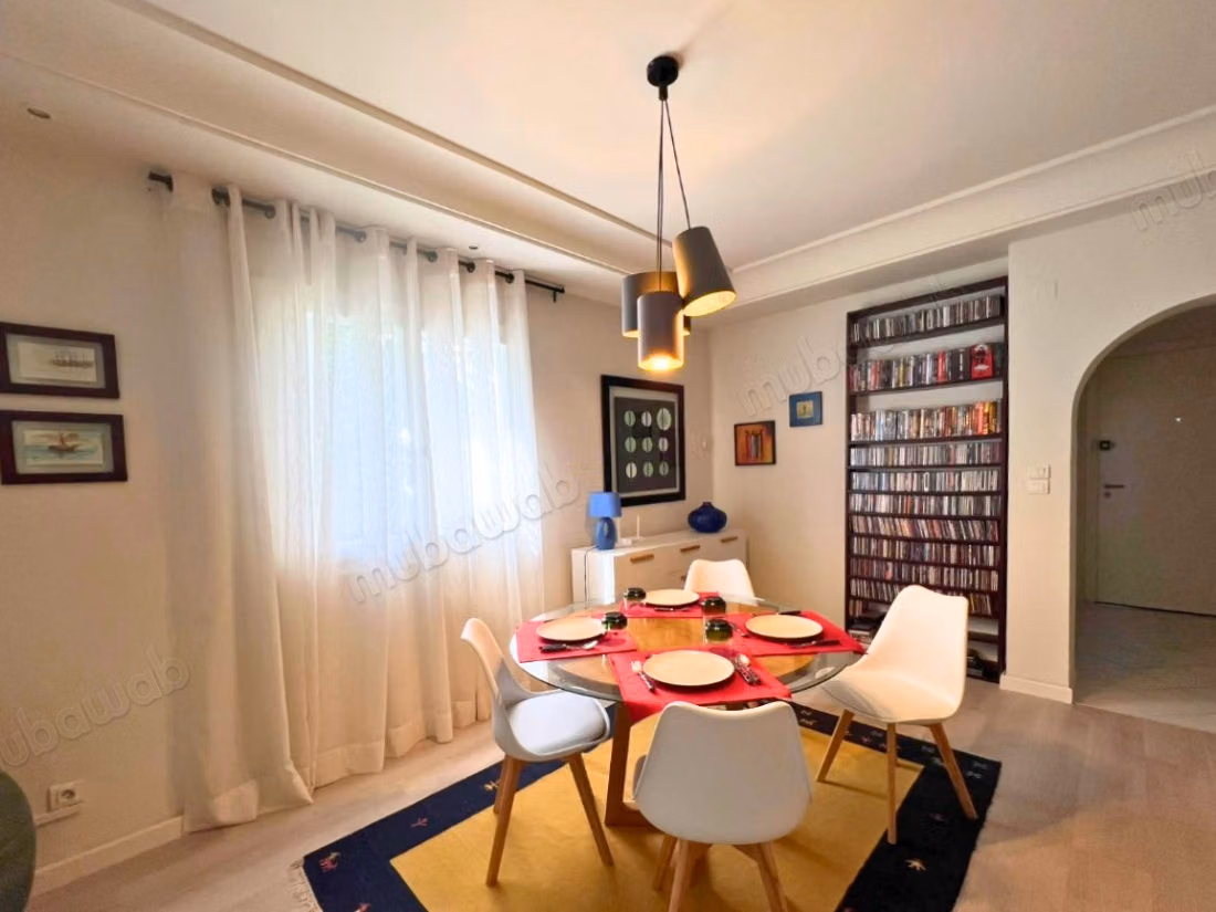 Duplex S2 rénové et meublé avec jardin et vue mer