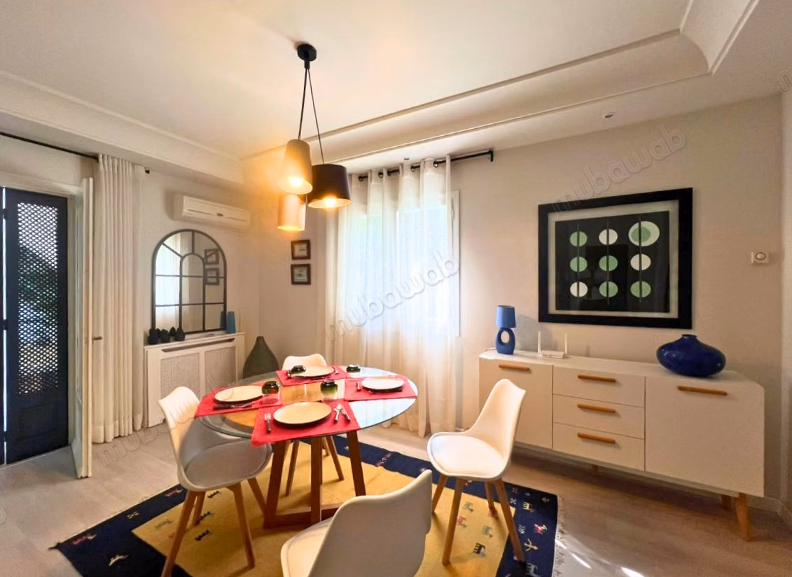 Duplex S2 rénové et meublé avec jardin et vue mer