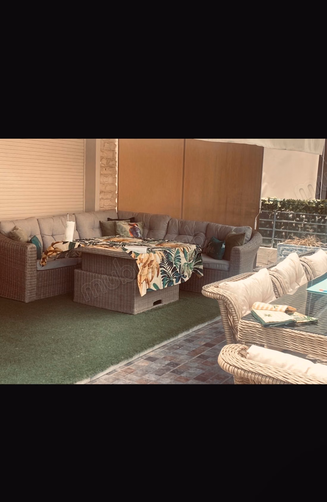 Vente d'un bel appartement à Sidi Rahal.
Surface totale 130 m².
Meublé