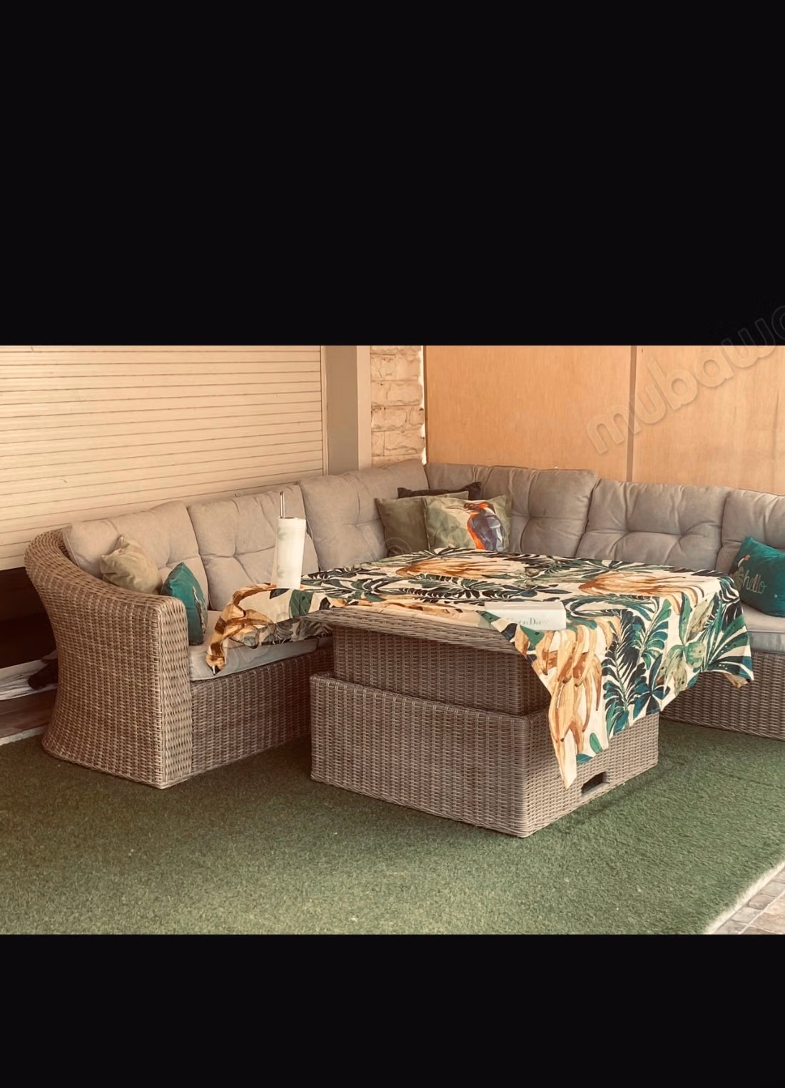 Vente d'un bel appartement à Sidi Rahal.
Surface totale 130 m².
Meublé