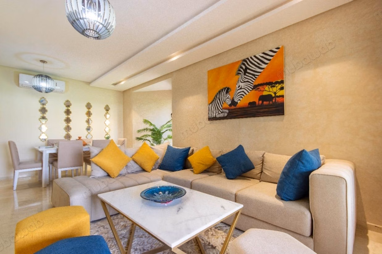 Appartement en vente à Agdal. 4 pièces confortables. Meublé