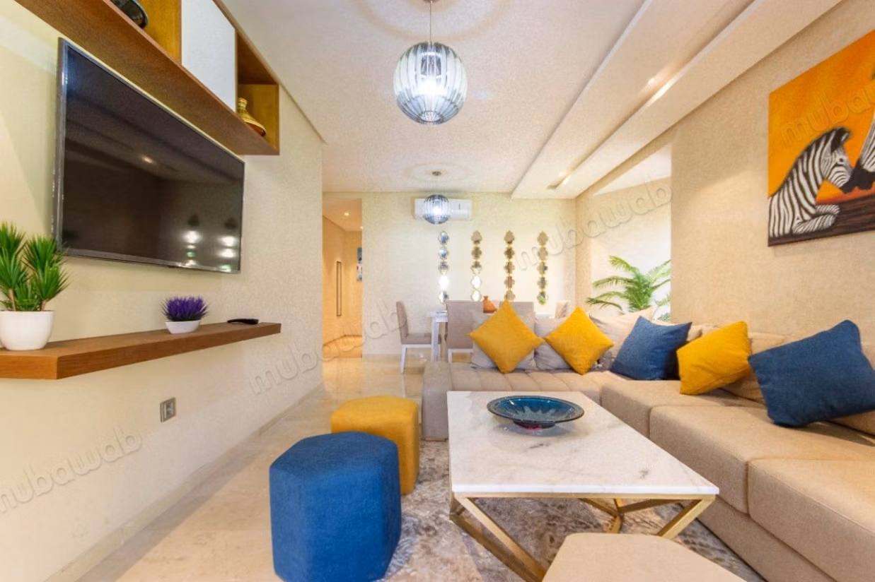 Appartement en vente à Agdal. 4 pièces confortables. Meublé