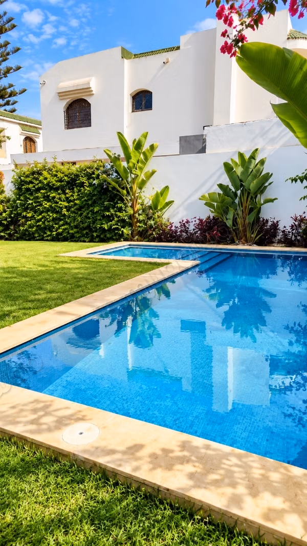 Villa con piscina en alquiler – Hay Riad, Rabat