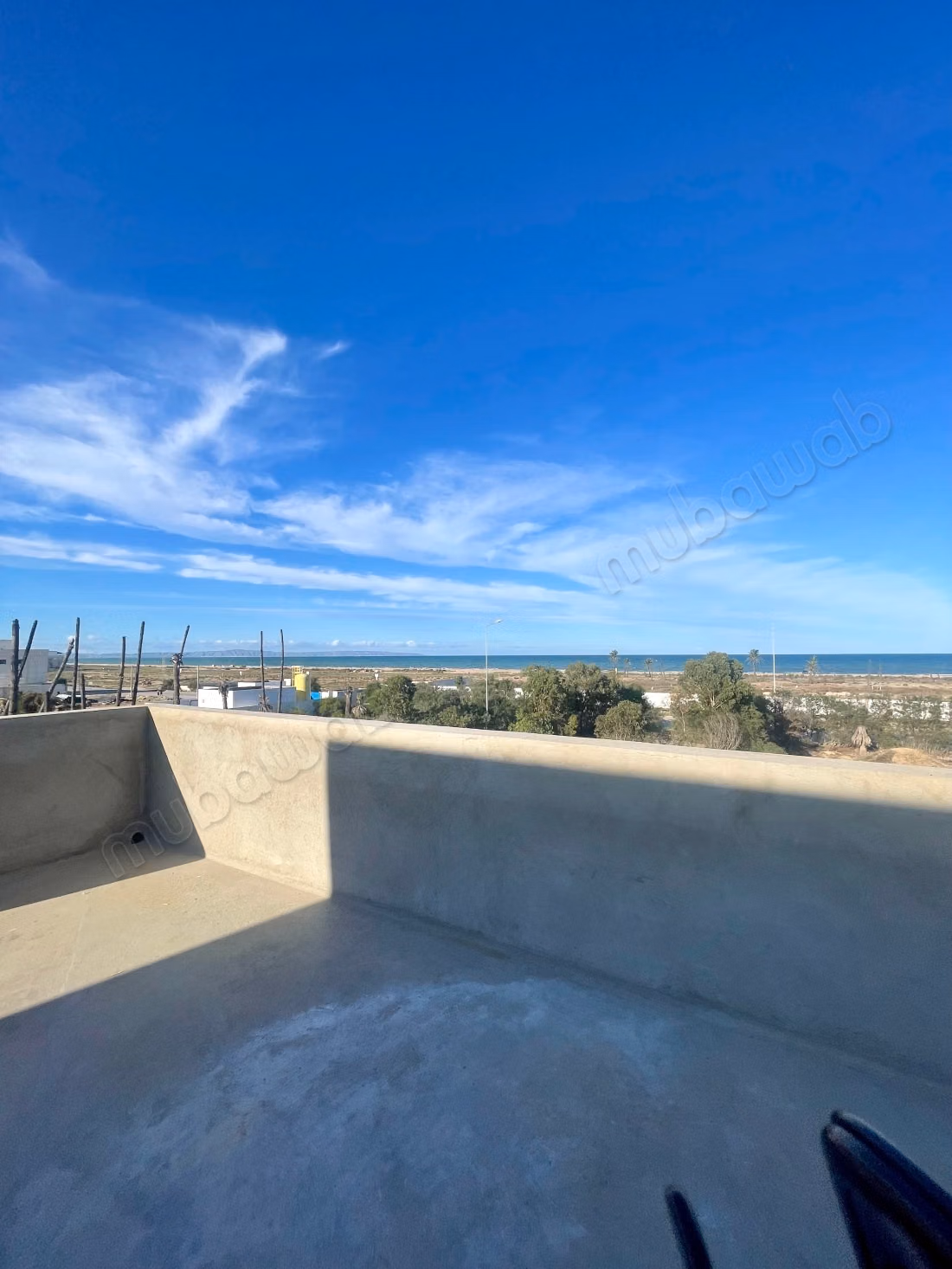 For sale an unfinished villa in Raoued beach