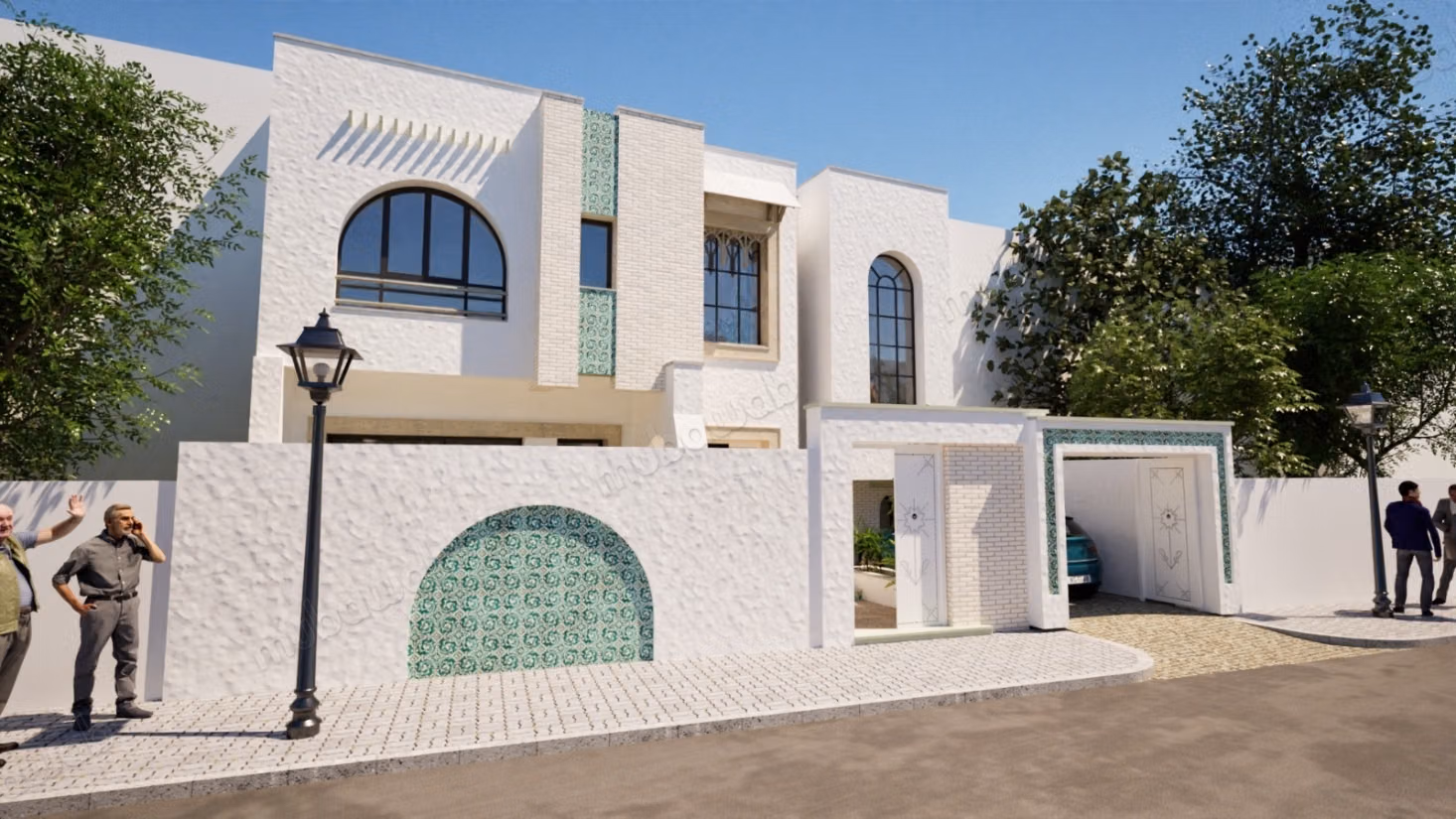 For sale an unfinished villa in Raoued beach
