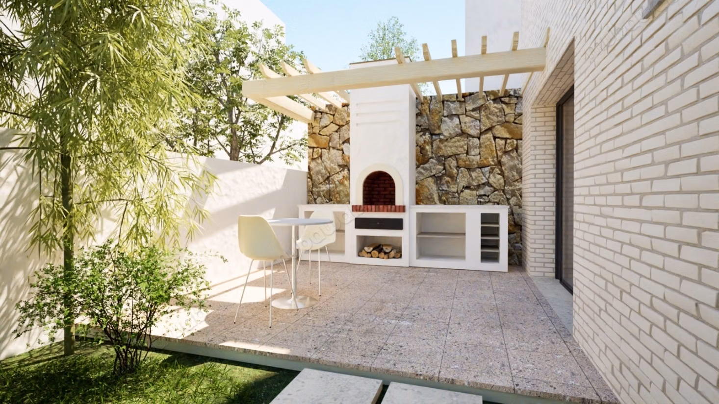 For sale an unfinished villa in Raoued beach