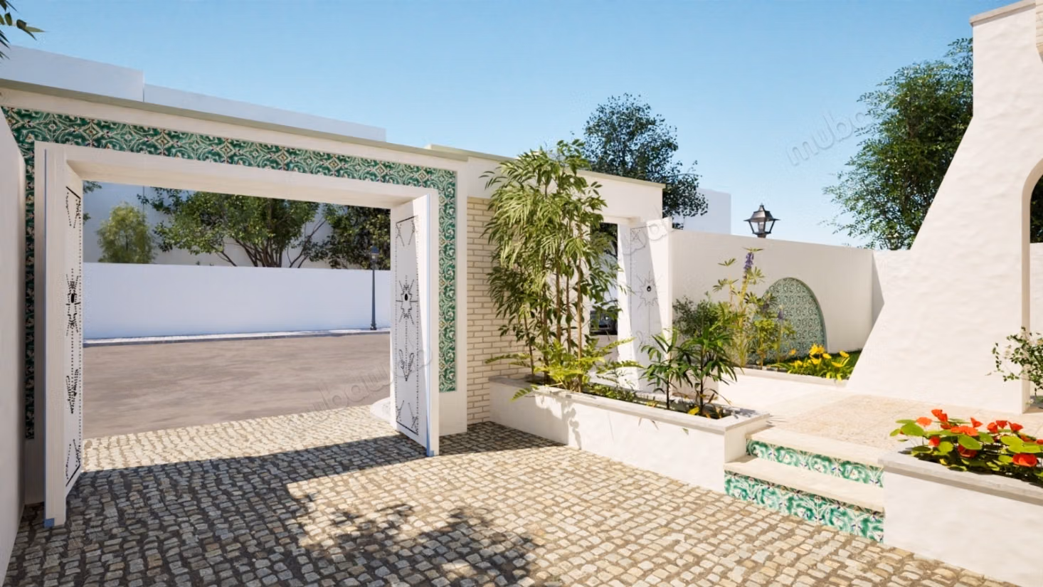 For sale an unfinished villa in Raoued beach