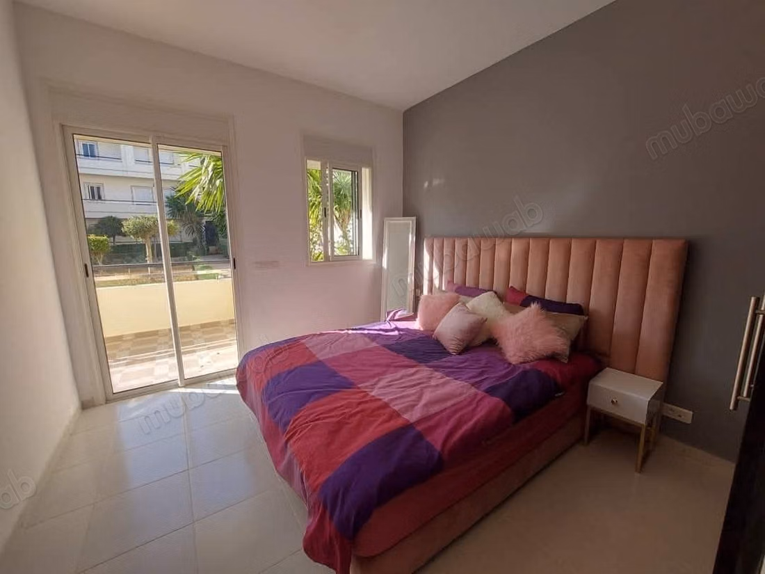 Appartamento in affitto presso la Spiaggia di Oued Cherrat. Superficie di 120 m². Ben arredato