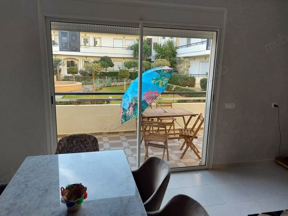 Appartamento in affitto presso la Spiaggia di Oued Cherrat. Superficie di 120 m². Ben arredato