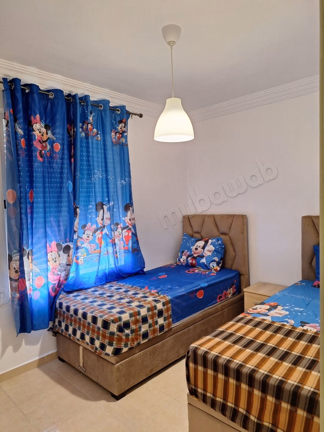 À louer – appartement rénové et entièrement meublé – résidence shems kettani, sidi rahal chataï