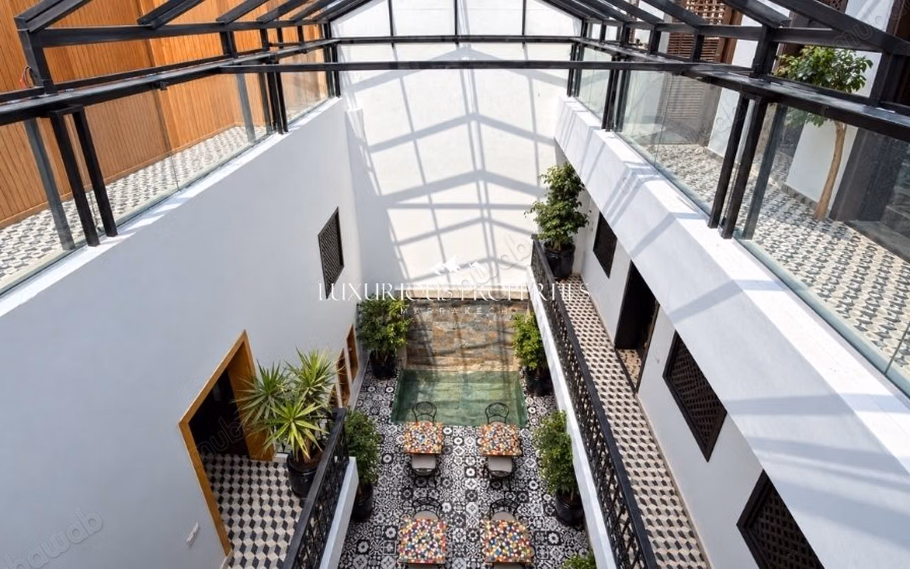 Riad titré avec terrasse dans le quartier Kasbah