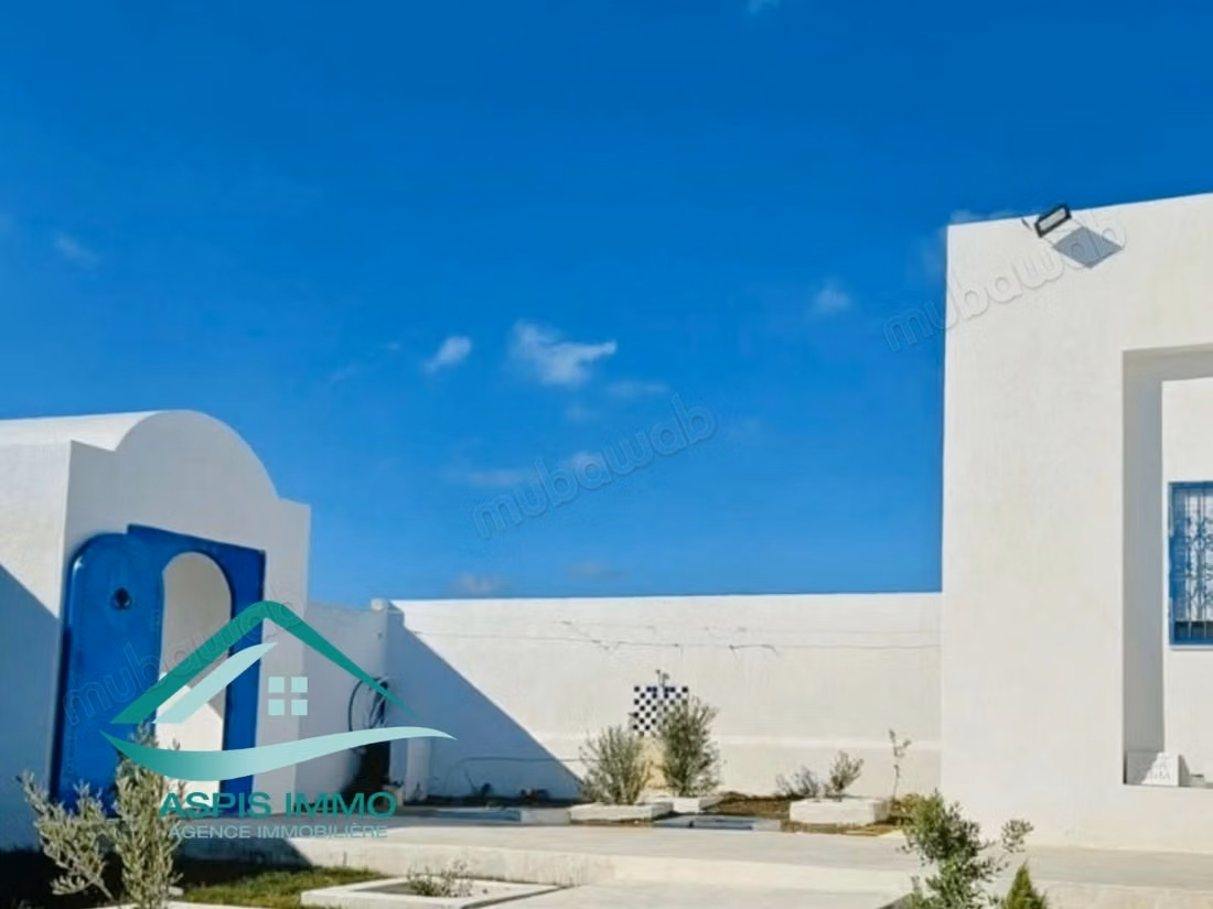 Maison avec piscine à dherwa kélibia