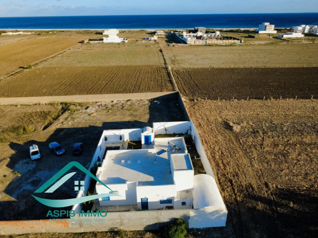 Maison avec piscine à dherwa kélibia