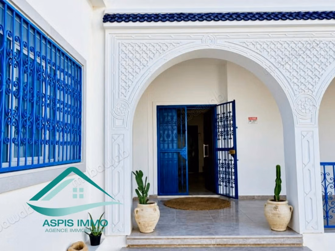 Maison avec piscine à dherwa kélibia