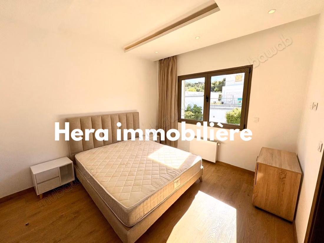 For rent, richly furnished S2 apartment in Gammart