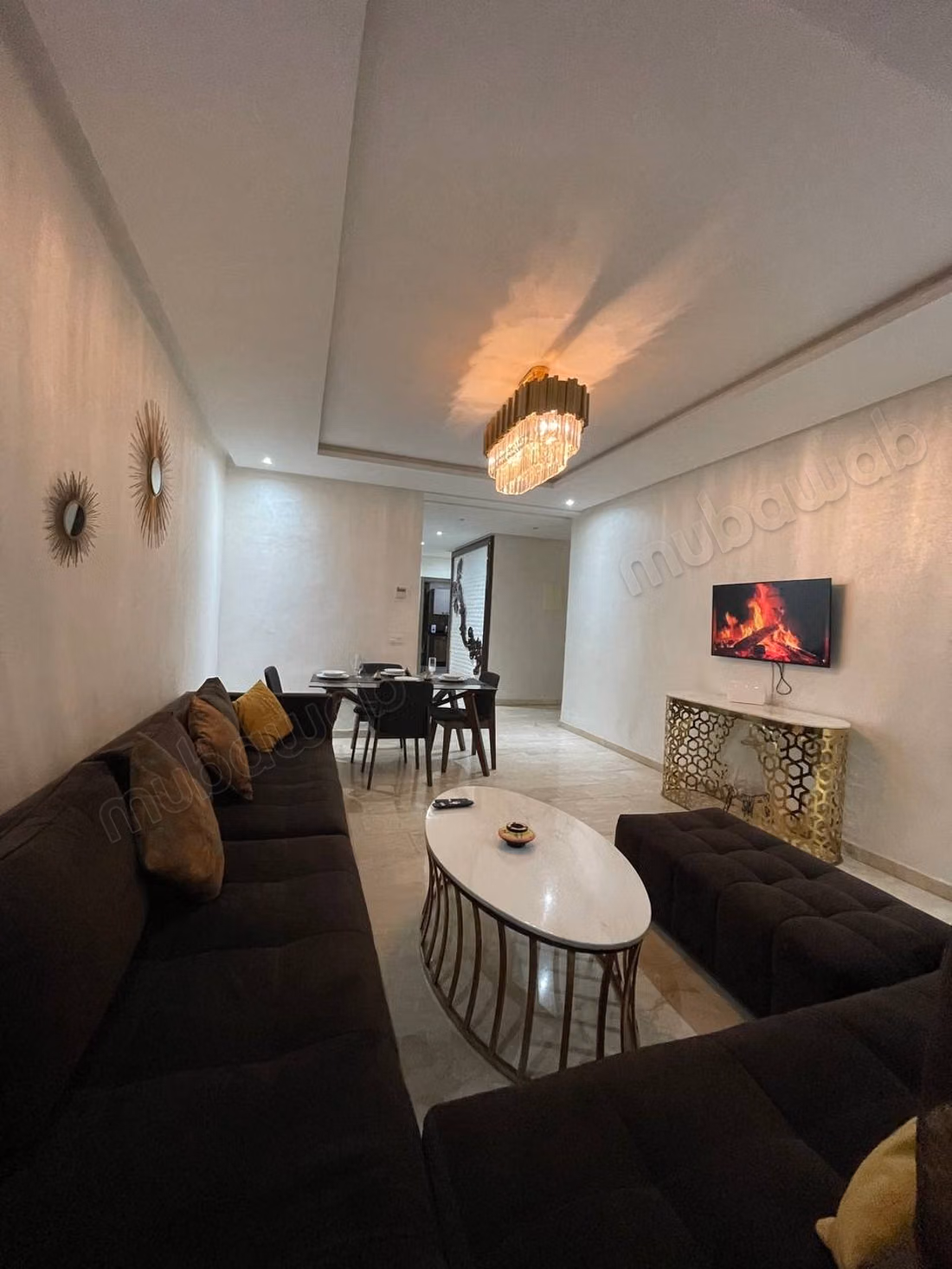 Location saisonnière à Ville Nouvelle. 
2 chambres agréables. 
Fenêtres avec double vitrage et porte blindée