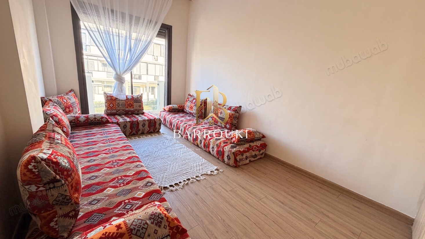 Appartement 3 chambres avec terrasse vue piscine à Dar Bouazza