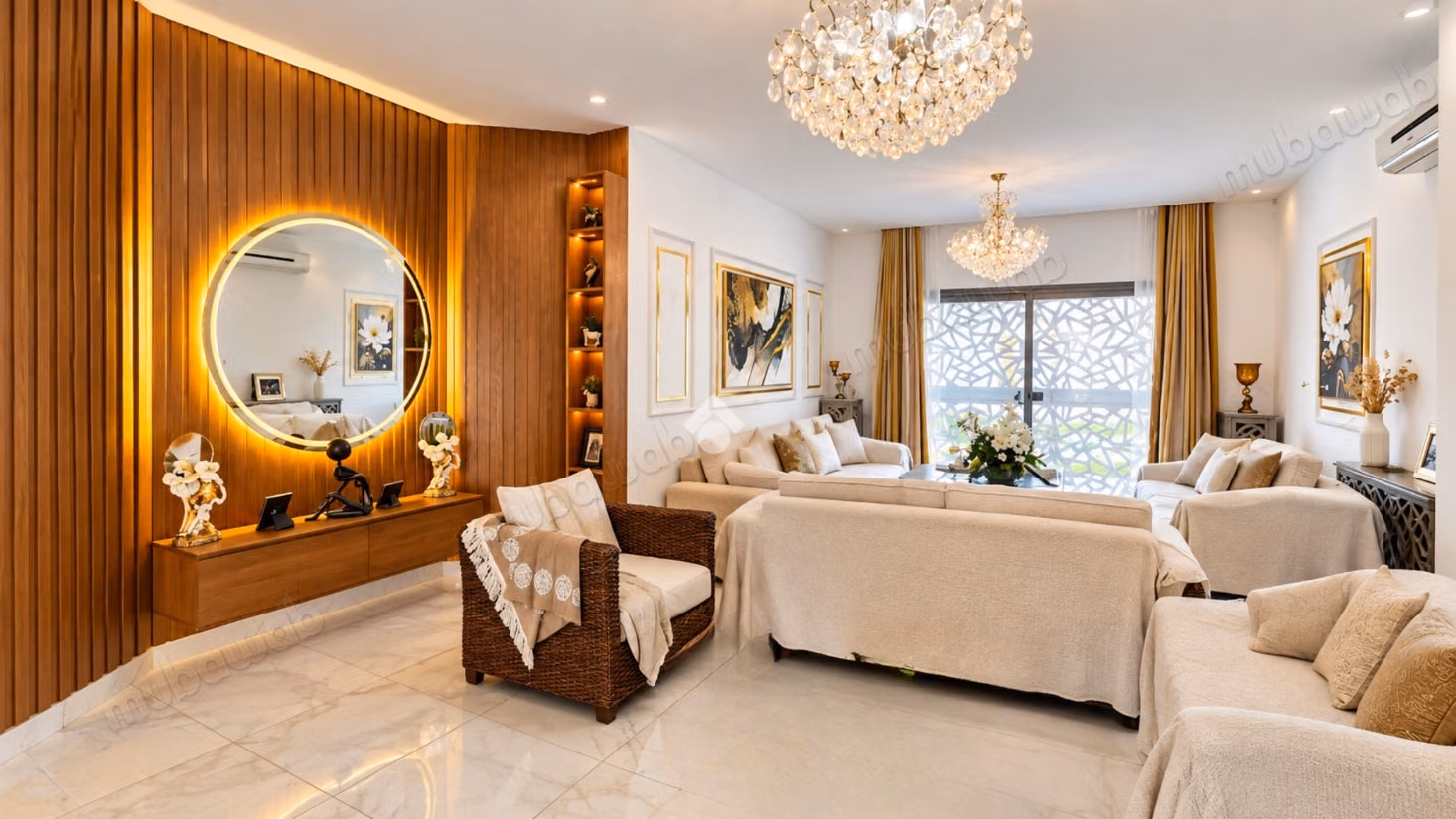 Villa S4 avec piscine et studio S1 à Boumhel