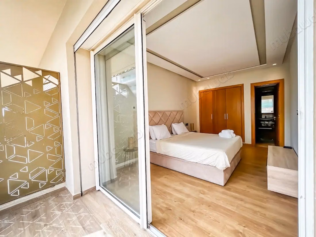 Appartamento in affitto a Casablanca Finance City. 3 camere confortevoli. Arredato