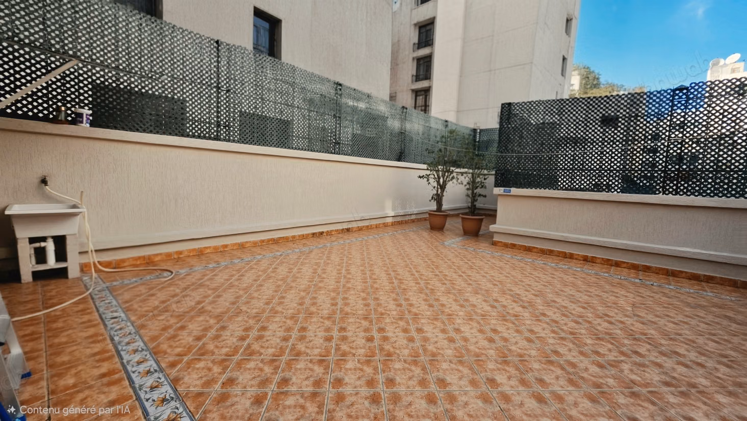Appartement avec grande terrasse 
Racine