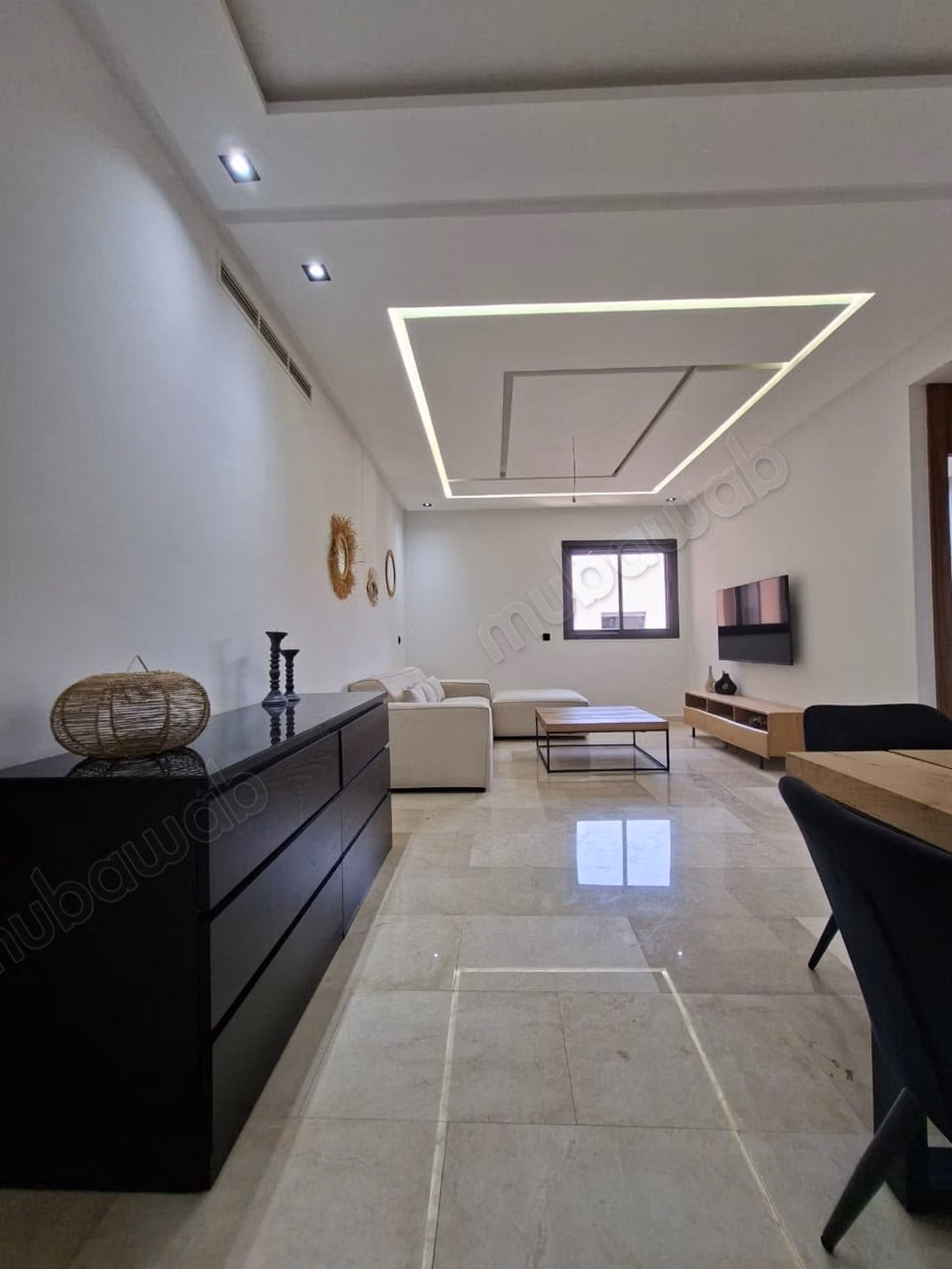 Moderne appartement de 3 chambres à louer 
Quartier hivernage