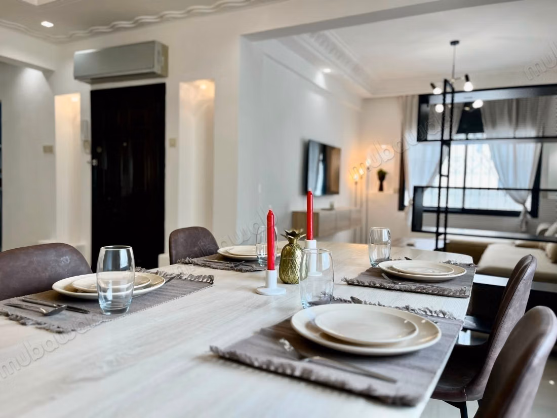 Mooie appartement te huur in Gauthier. 3 grote kamers. Goed ingericht