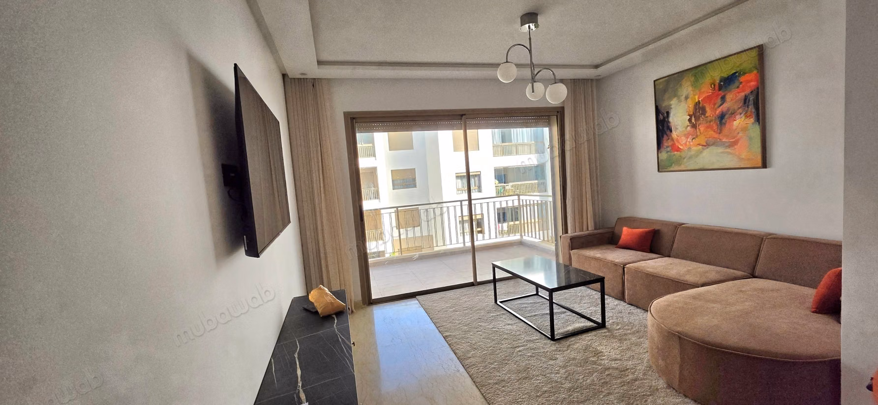 À louer superbe appartement meublé avec terrasse