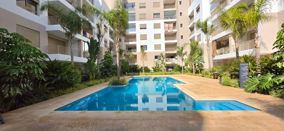 À louer superbe appartement meublé avec terrasse