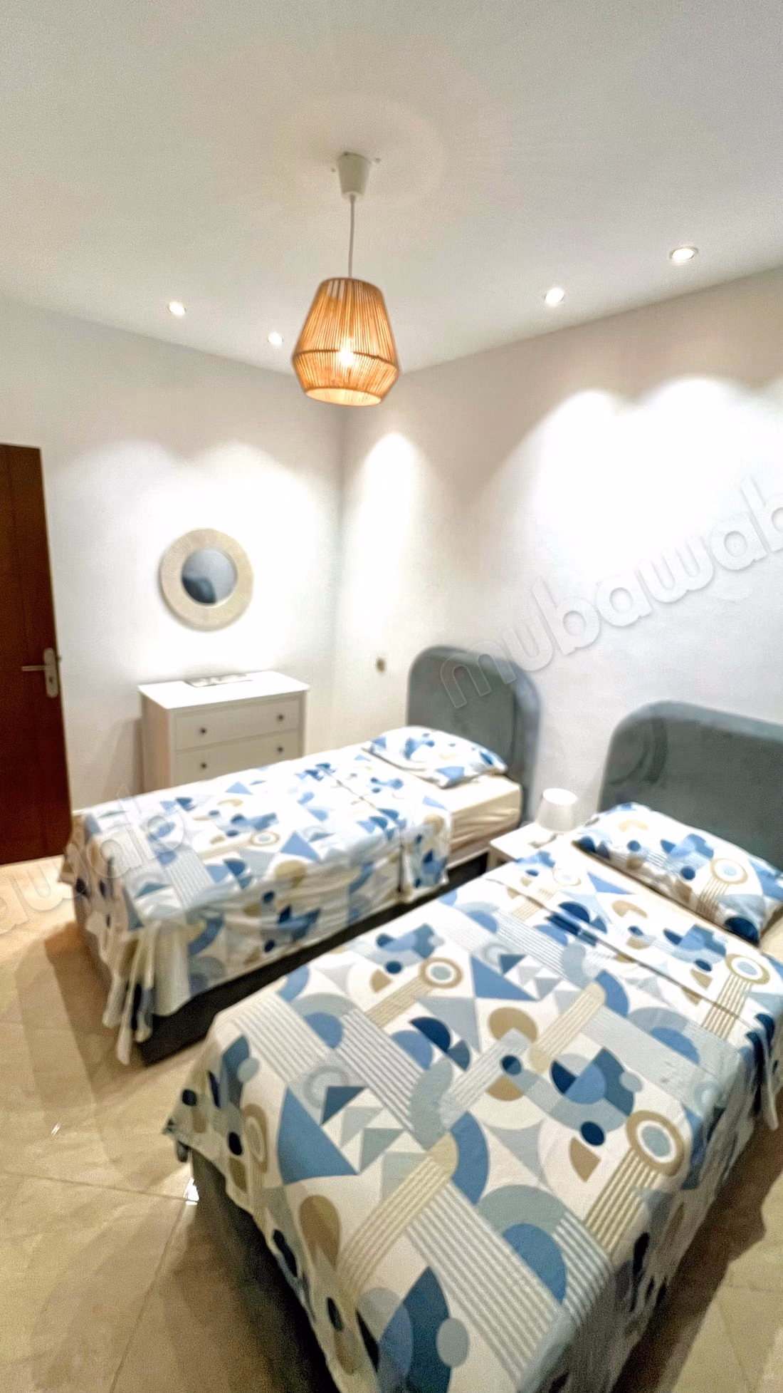 Appartementen te huur in Martil. 2 kamers. Goed uitgeruste keuken